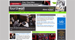 Desktop Screenshot of fourthwallmagazine.co.uk
